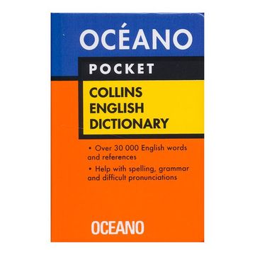 portada Collins English Dictionary. Océano Pocket