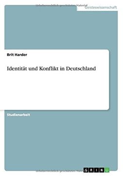 portada Identität und Konflikt in Deutschland