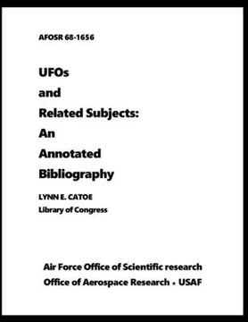 portada UFOs and Related Subjects: An Annotated Bibliography (in English)
