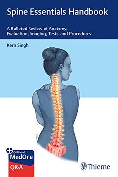 portada Spine Essentials Handbook: A Bulleted Review of Anatomy, Evaluation, Imaging, Tests, and Procedures (en Inglés)