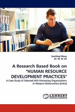 portada a research based book on "human resource development practices" (en Inglés)