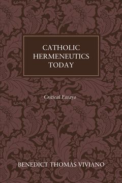 portada Catholic Hermeneutics Today (en Inglés)