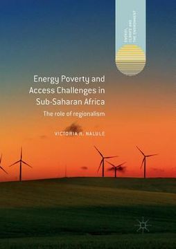 portada Energy Poverty and Access Challenges in Sub-Saharan Africa: The Role of Regionalism (in English)