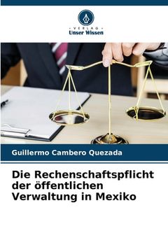 portada Die Rechenschaftspflicht der öffentlichen Verwaltung in Mexiko (in German)