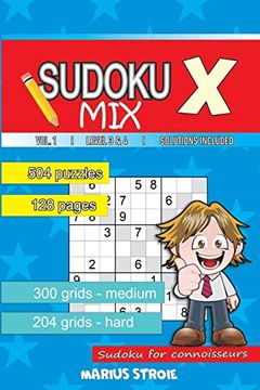 portada Sudoku x - mix , Vol. 1 (en Inglés)