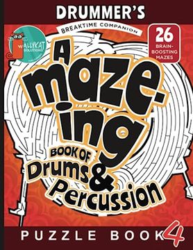portada The Amazing Book of Drums & Percussion: Drummer's Puzzle Book 4