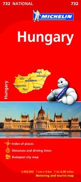 portada Mapa National Hungary (Mapas National Michelin)