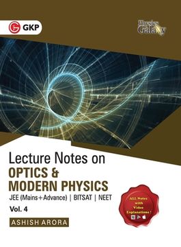 portada Physics Galaxy Lecture Notes on Optics & Modern Physics (Jee Mains & Advance, Bitsat, Neet) (en Inglés)