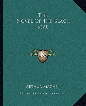 portada the novel of the black seal