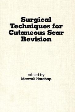 portada surgical techniques for cutaneous scar revision (en Inglés)