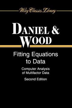 portada Fitting Equations to Data: Computer Analysis of Multifactor Data (in English)