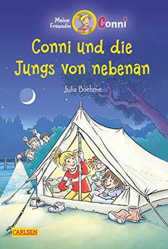 portada Conni-Erzählbände, Band 9: Conni und die Jungs von Nebenan (Farbig Illustriert) (en Alemán)