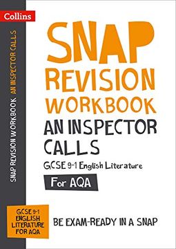 portada Collins Gcse 9-1 Snap Revision – an Inspector Calls Workbook: New Gcse Grade 9-1 English Literature Aqa: Gcse Grade 9-1 (en Inglés)