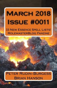 portada March 2018 Issue #0011: Rolemaster Blog Fanzine (in English)