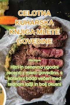portada Celotna Kuharska Knjiga Mlete Govedine (in Esloveno)