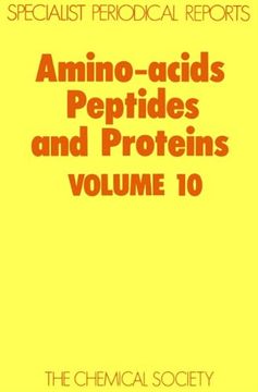 portada Amino Acids, Peptides and Proteins: Volume 10: A Review of the Literature: V. 10 (Specialist Periodical Reports) (en Inglés)