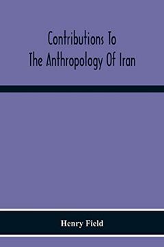 portada Contributions To The Anthropology Of Iran (en Inglés)
