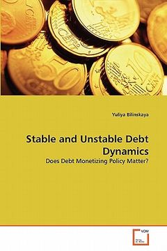 portada stable and unstable debt dynamics (en Inglés)