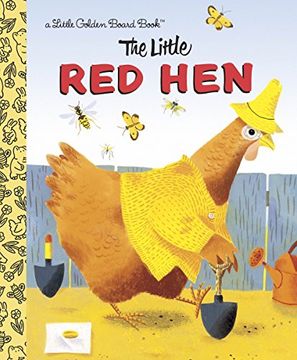 portada The Little red hen (Little Golden Board Books) (in English)