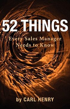 portada 52 things every sales manager needs to know (en Inglés)
