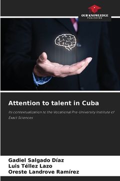 portada Attention to talent in Cuba (en Inglés)