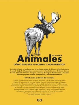 portada Animales. Cómo dibujar su forma y movimientos (in Spanish)