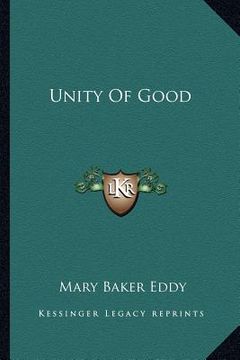 portada unity of good (in English)