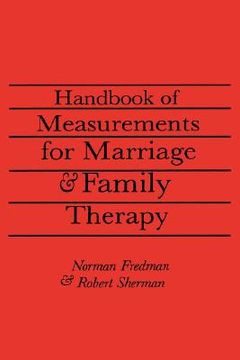 portada handbook of measurements for marriage and family therapy