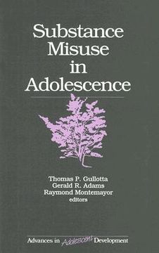 portada substance misuse in adolescence (en Inglés)