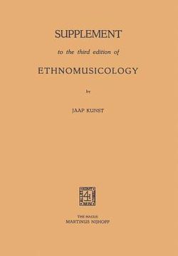 portada Supplement to the Third Edition of Ethnomusicology (en Inglés)