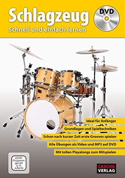portada Schlagzeug - Schnell und einfach lernen + DVD (en Alemán)