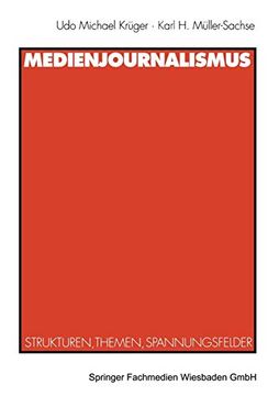 portada Medienjournalismus: Strukturen, Themen, Spannungsfelder (in German)
