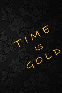 portada Time Is Gold: for recording your daily plans and goals
