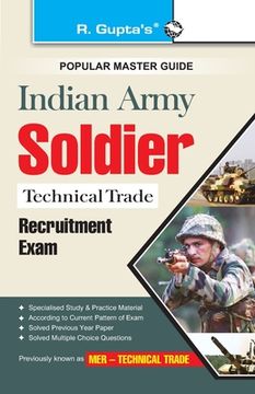 portada Indian Army: Soldier (Technical Trades) Recruitment Exam Guide (en Inglés)