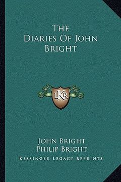 portada the diaries of john bright