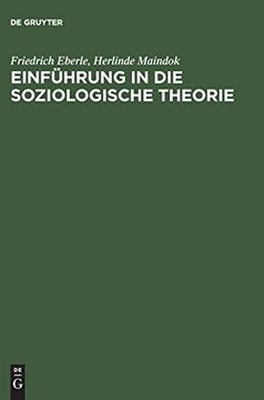 portada Einführung in die Soziologische Theorie (en Alemán)