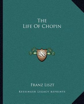 portada the life of chopin (in English)