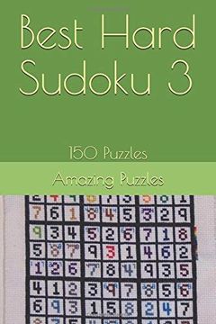 portada Best Hard Sudoku 3: 150 Puzzles (in English)