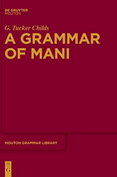 portada A Grammar of Mani (in English)