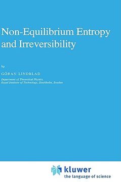 portada non-equilibrium entropy and irreversibility (en Inglés)