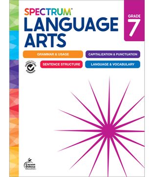 portada Spectrum Language Arts Workbook, Grade 7 (en Inglés)
