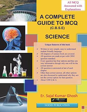 portada A Complete Guide to mcq (Science). Cbse Class 10 Examination. Volume 1 (Class 10 mcq Series) (en Inglés)