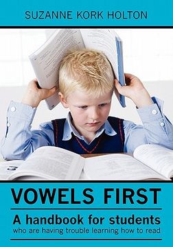 portada vowels first (en Inglés)