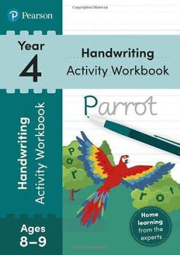 portada Pearson Learn at Home Handwriting Activity Workbook Year 4 (in English)