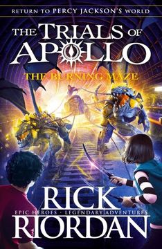 portada Trials of Apollo,The 3: The Burning Maze *May 2019* (en Inglés)
