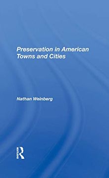 portada Preservation in American Towns and Cities (en Inglés)