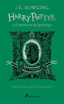 portada Harry Potter y el Misterio del Principe (Edición 20 Aniversario - Slytherin)