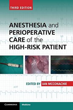 portada Anesthesia and Perioperative Care of the High-Risk Patient (en Inglés)