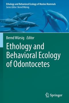 portada Ethology and Behavioral Ecology of Odontocetes (en Inglés)