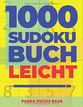 portada 1000 Sudoku Buch Leicht: Logikspiele für Erwachsene 